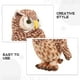 thumbnail image 3 of Búho de peluche: lindo búho de peluche de imitación para niños pequeños, adorable cojín para sala de estar, dormitorio, sofá, cama, decoración., 3 of 8