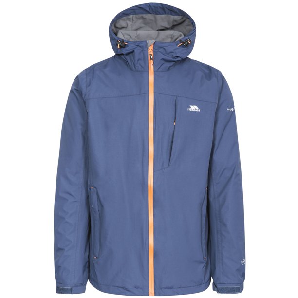 Trespass - Chaqueta Impermeables Hilman II para Hombre (Azul marino) Trespass UTTP4008_navy