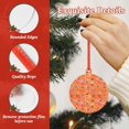 thumbnail image 4 of Cauagu Spider Pattern Acrylic Christmas Pendant,1-Pack Christmas Ornaments Xmas Tree Decor Christmas Décor with Ribbon Cute Tree Hanging for Party Favors-Round Shape, 4 of 7
