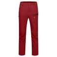 thumbnail image 2 of Little Donkey Andy Mens Waterproof Breathable Rain Pants Lightweight Quick Dry Stretch Golf Hiking Pants Red 2XL, 2 of 7