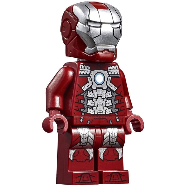 Minifigura de armadura LEGO Avengers Endgame Iron Man Mark 5