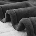 thumbnail image 3 of Electric Blanket King Grey Heated Throw with 10 Heat Settings/Safety 10 Hours Auto-Off Dual Controllers, 3 of 5