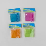 TRAVEL SET SOAP AND TOOTHBRUSH HOLDER 4COLORS HBA POLYBAG/HDR, Case Pack of 48