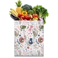 thumbnail image 1 of Hand-Drawn Cat Graphic Tote – Cat Lover Gift Canvas Bag, 1 of 5