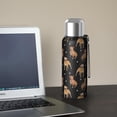 thumbnail image 5 of 20 Oz Pitbull Dog and Footprint Coffee Tumbler Double Wall Insulated Stainless Steel Water Bottle | Metal Reusable Thermoses Flask with Cup Cap | Leak & Sweat Proof with Anti-Dust Lid, 5 of 7