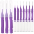 thumbnail image 1 of Juego de 10 cepillos interdentales para el cuidado dental (morado), 1 of 8
