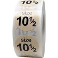 thumbnail image 1 of Autocollants TanShoe Taille 10 1/2 0.75 Pouces Rond Lot de 500, 1 of 1