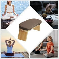 Foldable Bamboo Meditation Bench, Meditation Stool-Prayer Kneeler Chair for Yoga Used As A Yoga Bench, Prayer Bench, Or Even A Floor Seat.