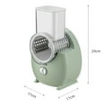thumbnail image 2 of 3 in 1 Electric Rotary Vegetable Cutter Slicer Automatic Chopper Shredded Grater, 2 of 3
