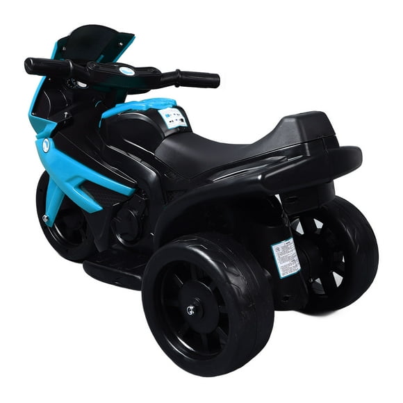 Moto Électrique, Moto pour Enfants Rechargeable avec Musique et Lumières pour Enfants de 2 à 5 Ans