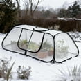 thumbnail image 3 of Raised Bed Plant Cover, Foldable Garden Accelerator Plants Cover Freeze Protection for Raised Bed, Greenhouse Covers for Protecting Seedlings Fruits Vegetable Rows(1pcs), 3 of 9