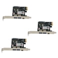 thumbnail image 1 of 3X USB 3.1 Type C PCIe Expansion Card PCI-E to 1 Type C and 2 Type A 3.0 USB Adapter PCI Express Controller Hub, 1 of 8
