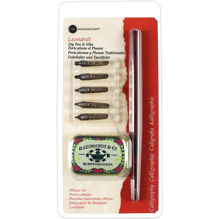 UPC: 5020180207605 | Manuscript Oblique Dip Pen Set