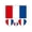 E, variant on Waterproof Flag Face Stickers Temporary Tattoos Heart-Shaped Sports Fan Body Decals Peel And Stick Application All Ages Waterproof Sweatproof Festival Game Day Party Face Paint Alternative