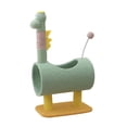 thumbnail image 2 of lionlar Cat Climbing Activity Center Condo Stable Base Kitten Tunnel Green, 2 of 9