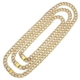 thumbnail image 3 of Collar de estilo europeo y americano con cadena cubana para hombre, estilo hip hop, accesorios, collar con incrustaciones de diamantes, 3 of 5