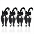 thumbnail image 1 of Pan con Forma de Animal, Ataduras para Pan, Pinzas para Papas Fritas, Herméticas, Accesorios para Animales, Artículos de Cocina (Manchas Blancas de Negro), 1 of 5