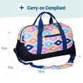 thumbnail image 6 of Wildkin Kids Overnighter Duffel Bag, Aztec Blue, 6 of 8