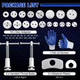 thumbnail image 4 of DASBET 24pcs Heavy Duty Disc Brake Caliper Tool Set Disc Brake Caliper Compressor Wind Back Tool Brake Spreading Tools (Blue), 4 of 4