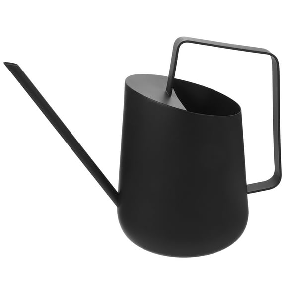 LEORX Indoor and Outdoor Gardening Watering Can Metal Watering Kettle with Large Refill Opening