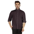 thumbnail image 1 of Bestman Formal Front Button Placket Solid Shirts For Mens Long Sleeve Regular Fit Shirt, 1 of 7