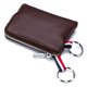 thumbnail image 1 of Monedero, monedero, piel imeetu, con doble llavero, color café, 1 of 9