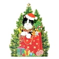 thumbnail image 1 of Caspari Calendrier de l'Avent Chat de Noël - 1 Chacun, 1 of 3