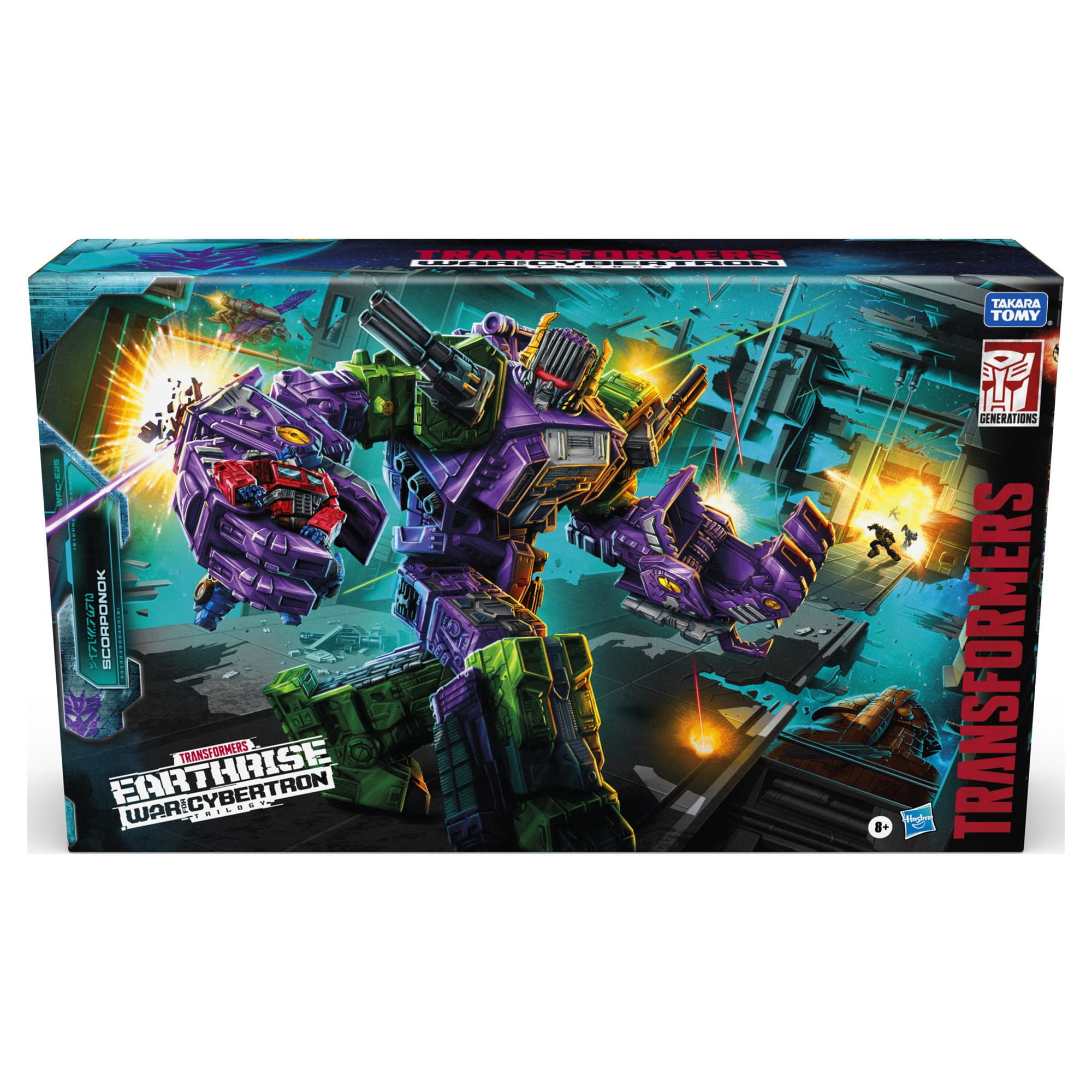 Transformers Generations War For Cybertron Earthrise Titan WFC-E25 Scorponok (21")