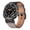 B, variant on Black Crazy Horse Leather Watch Strap 47mm for Samsung Galaxy Watch 7 Ultra Vintage Style Durable Comfortable Stitching A