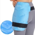 thumbnail image 1 of IGUOHAO Hip Ice Pack Wrap for Bursitis Reusable Gel Cold Pack for Hip Replacement Surgery, Soft Plush Lined Cold Compress for Injuries to Shoulder Back Hip Thigh and Knee, 1 of 7