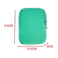 thumbnail image 2 of Bolsa para botella de agua DYNWAVEMX Bolsa Ligera con cremallera verde para fitness y camping, 2 of 8