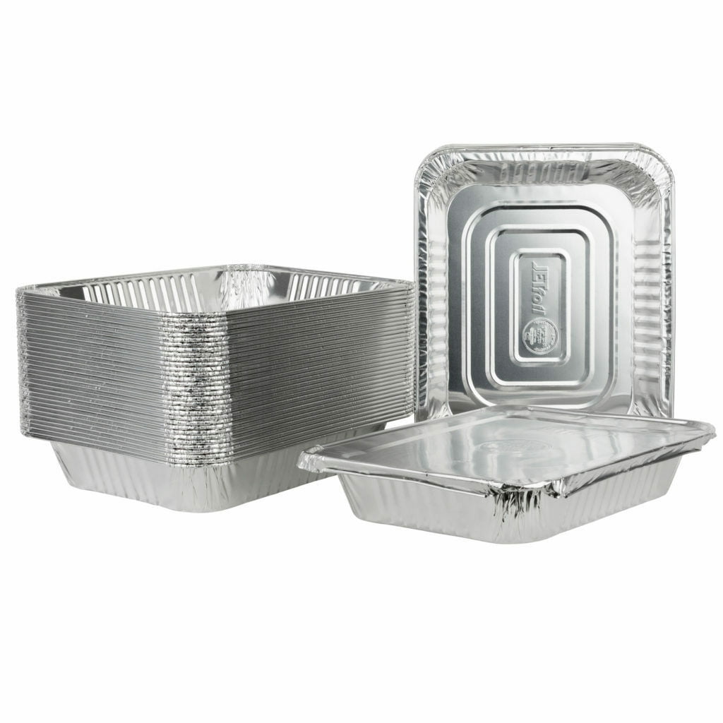 Buy Wholesale China Durable Packaging Square Disposable Aluminum Foil Cake  Pan- Disposable Baking Containers/tins & Aluminium Foil Container at USD  48.2