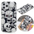 thumbnail image 1 of Funda de TPU luminosa para iPhone 12 Pro Max, calavera, 1 of 5