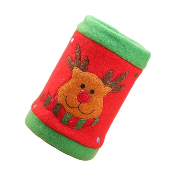 Injueey Botella de vino de Navidad Cubierta antipolvo Agua Bebida Funda protectora de Navidad Bolsa de botella de vino para de comedor Año Kits de decoración para fiestas Ciervo