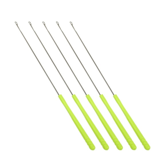 GAXIRE Jumbo Crochet Hook Green 5Pcs 9.2X0.35X0.35In