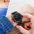 thumbnail image 2 of Reloj para hombre, reloj digital analógico minimalista con alarma, cronómetro, retroiluminació SKMEI Mirar, 2 of 7