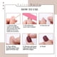 thumbnail image 5 of Cuadrado rojo prensado en las uñas copo de nieve brillante uñas postizas acrílicas cubiertas completas cortas compatibles con mujeres y niñas compatible con Navidad F Afortunado Sencillez, 5 of 5