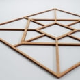 thumbnail image 5 of Ekena Millwork 15 3/8"W x 15 3/8"H x 1/4"T Medium Jamestown Decorative Fretwork Wood Wall Panels, Alder, 5 of 18