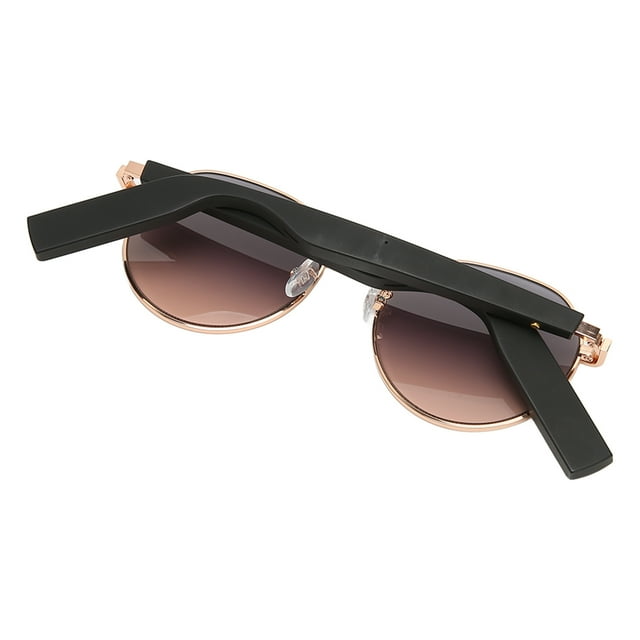 Lunettes Intelligentes Audio, Protection des Yeux IP67 Étanches, Blocage UV, Lunettes Intelligentes Mains Libres pour Appels en Réunion