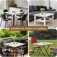 thumbnail image 5 of Cute Dogs Square Fitted Tablecloth with Elastic Edge,Square Table Cover,Washable Elastic Table Cover for Home Kitchen Party Decor 34"x34", 5 of 6