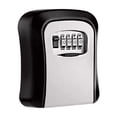 thumbnail image 1 of Caja Fuerte De Almacenamiento De Llaves Montada Negro/Plata, 1 of 5