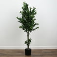 3rd Street Inn Artificial Potted Olive Tree