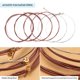 thumbnail image 4 of Cuerdas Orphee P40 Conjunto de cuerdas de guitarra acústica folk Cuerdas de guitarra Acero al níquel Hexagonal Core Phosphor Bronze Twining, 6pcs / set (.011-.052) Orphee Cuerdas, 4 of 6