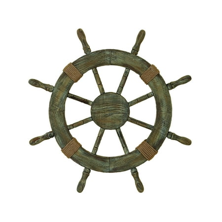 Wood Ship Wheel Brings Nautical Life In Your Home