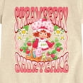 thumbnail image 3 of Strawberry Shortcake - Vintage Art Nouveau - Youth Girls Fitted Short Sleeve T-Shirt, 3 of 5