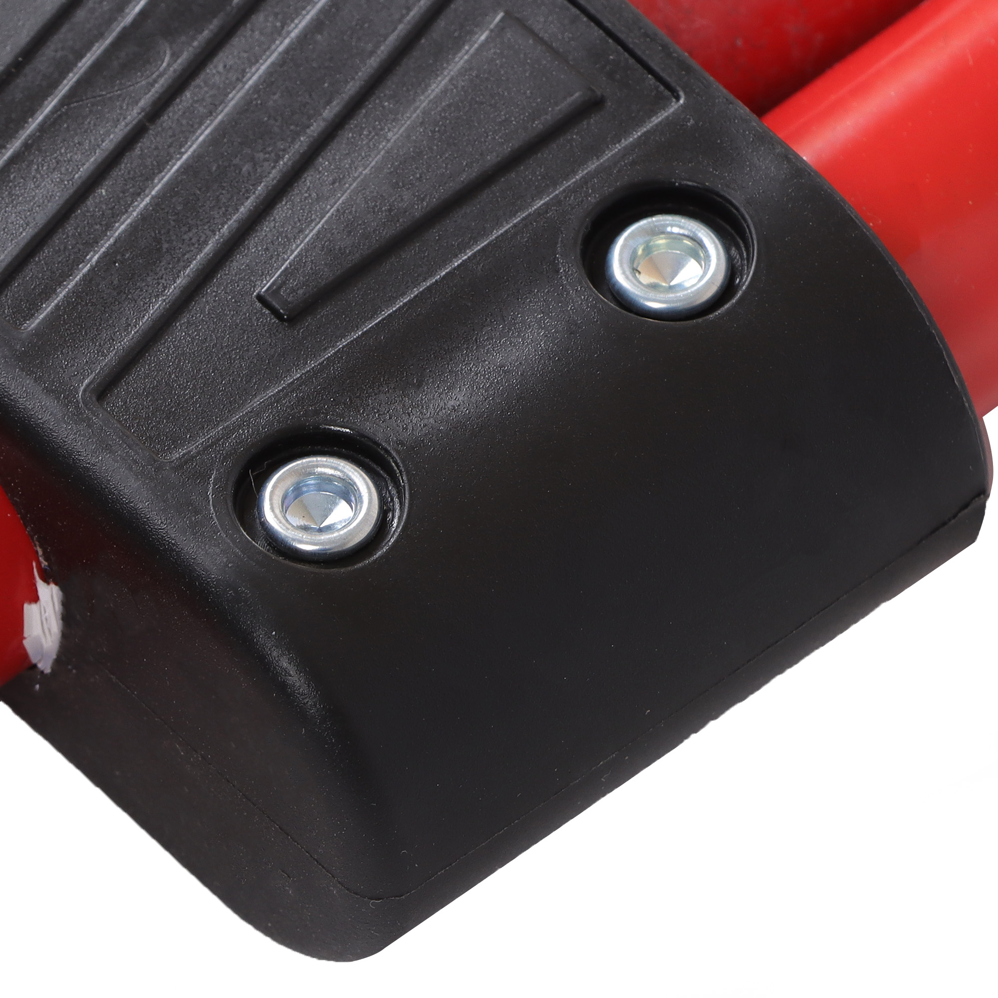 330 LB Capacity Heavy Duty Stair Climbing Hand Truck & 4" TPR Wheels Red