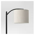 thumbnail image 3 of Downbridge Floor Lamp with Shade Black/Tan - : Ambient Light, Metal, 3 of 3