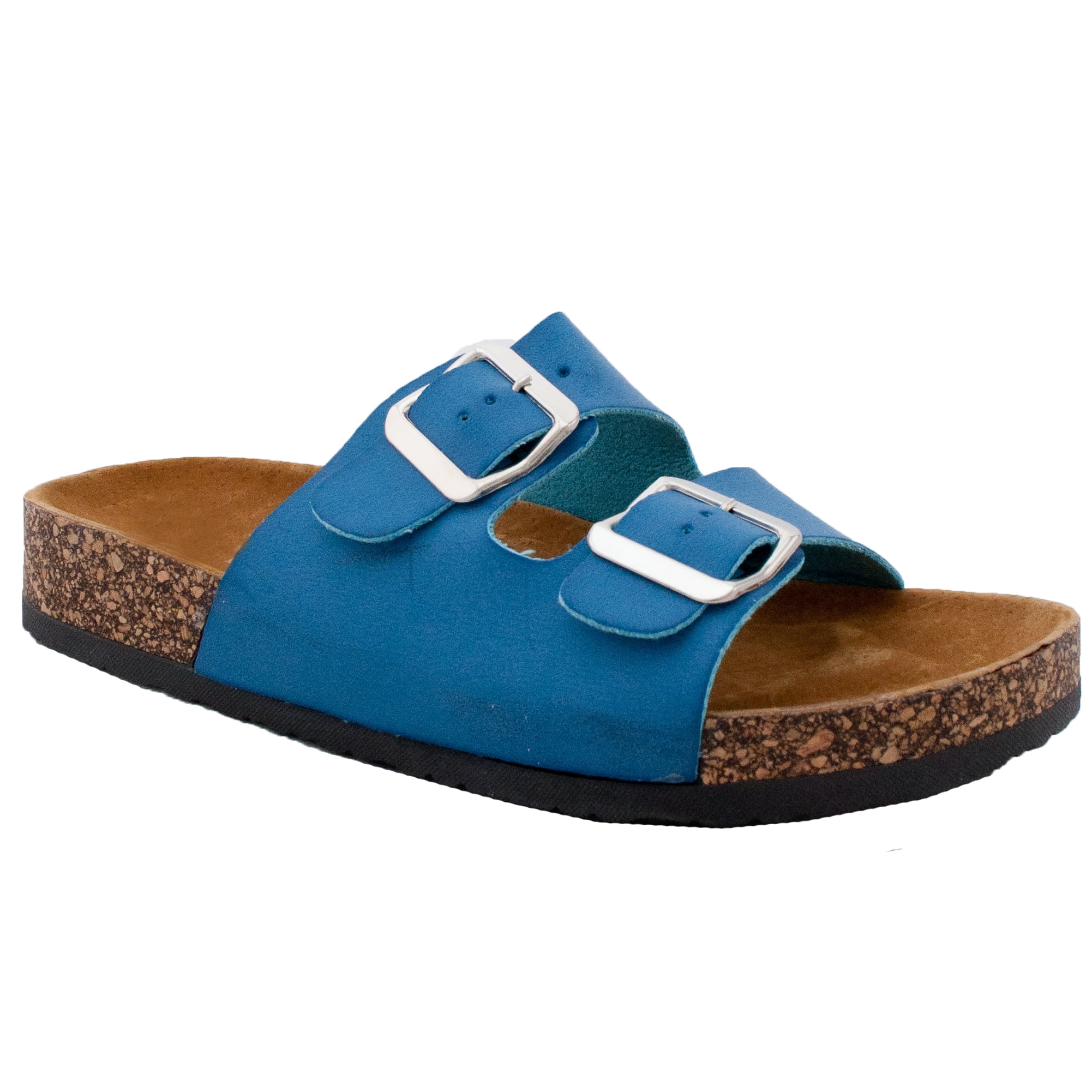 women's casual buckle straps sandals flip flop platform footbed sandals