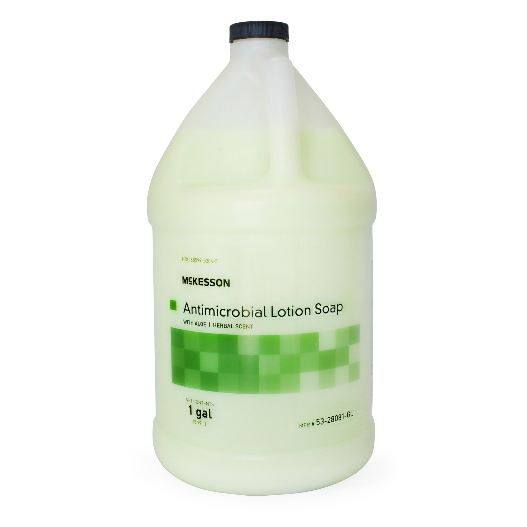 McKesson Antimicrobial Hand Lotion Soap with Aloe - Herbal Scent, 1 gal, 1 Ct
