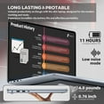 thumbnail image 3 of Dell Inspiron 16 Business Laptop, 16" FHD+ Display, AMD Ryzen 7-8840U, 64GB DDR5 RAM, 4TB SSD, Wi-Fi 6E, Backlit KB, Windows 11 Pro, 3 of 6